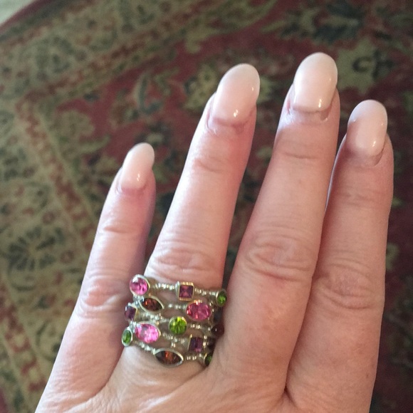 Jewelry Gemstone Costume Jewelry Ring 75 Poshmark